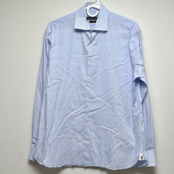 JOHN VARVATOS SLIM FIT BUTTON FRONT SHIRT 15 1/2 - Picture 1 of 5